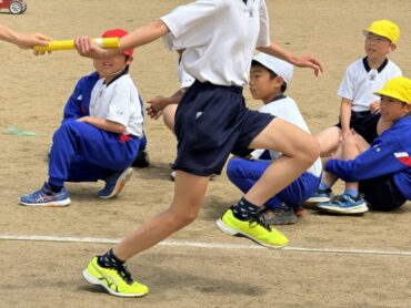 5/20（月）上学年リレー練習