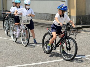 6/７（金）４年生自転車教室をしました