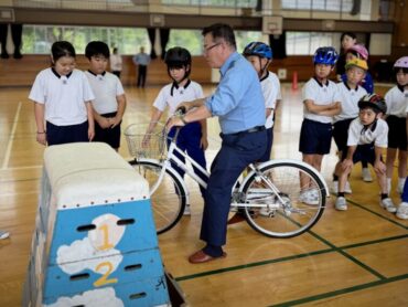 ６/１０（火）自転車教室を行いました