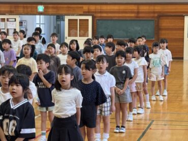 8/27（水）　２学期始業式を行いました