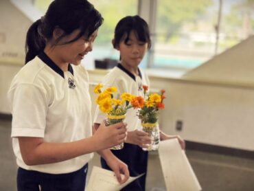 10/1（水）　花のプレゼント