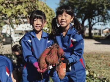 10/24（金）　たくさんサツマイモがとれたよ！