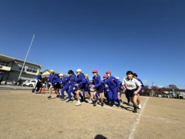 11/12（水）　高学年持久走記録会（カメラ１）