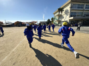 11/12（水）　高学年持久走記録会（カメラ２）
