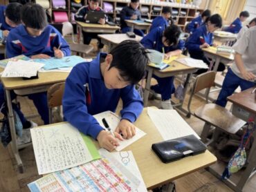 1/22（木）　古府っ子の学校生活