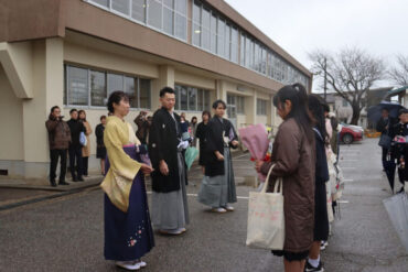 ３/１３（金）　門出の式