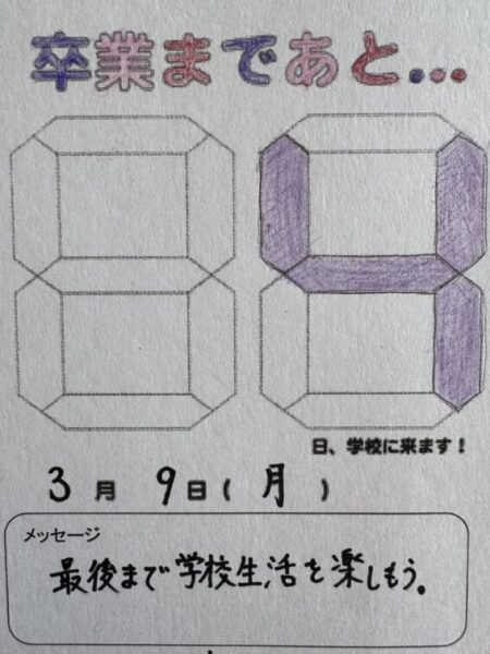 ３/９（月）　古府っ子の学校生活