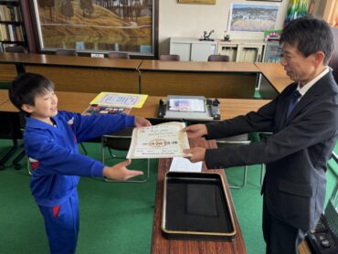 ３／１０（火）　授賞式を行いました