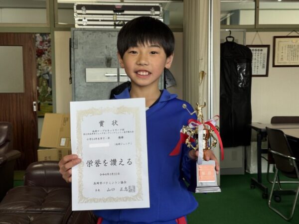 ３／２３（月）　授賞式を行いました